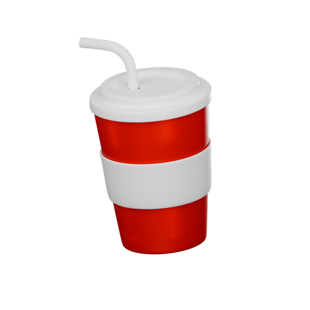 Drinque suave  3D Icon