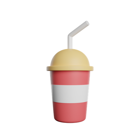 Drinque suave  3D Icon