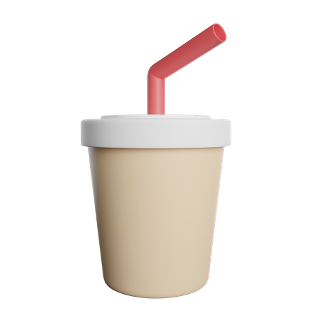 Drinque suave  3D Icon