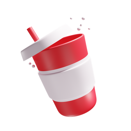 Drinque suave  3D Icon