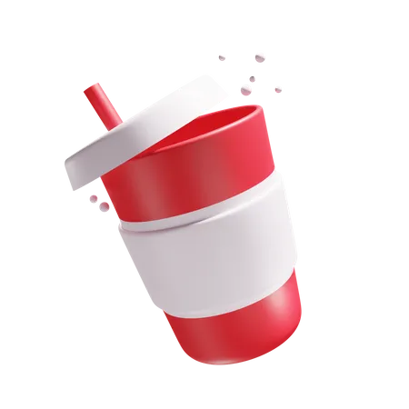 Drinque suave  3D Icon