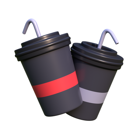 Drinque suave  3D Icon