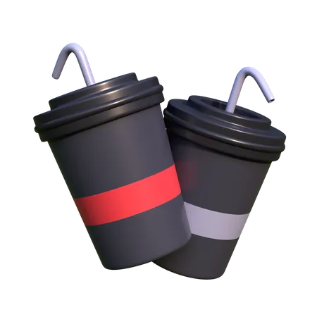 Drinque suave  3D Icon