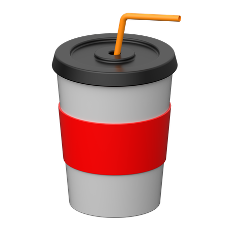 Drinque suave  3D Icon