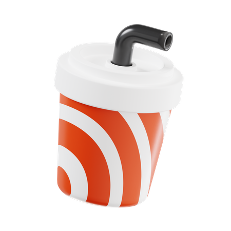 Drinque suave  3D Icon