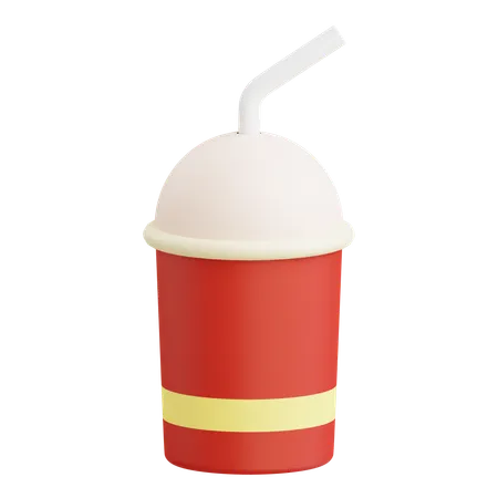 Drinque suave  3D Icon