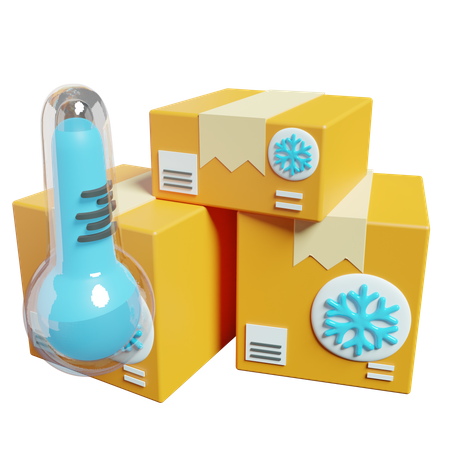 Refrigerated Delivery  3D Icon