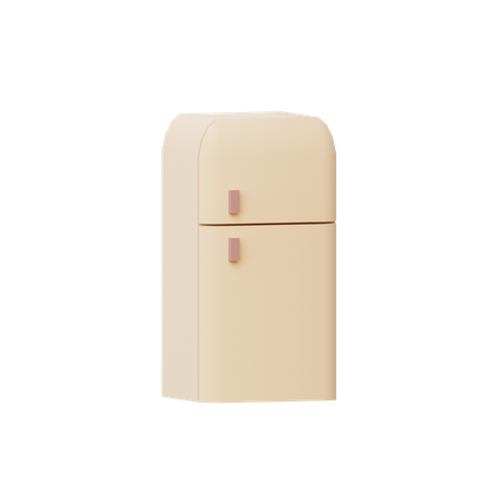 Réfrigérateur  3D Illustration