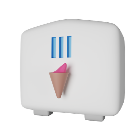 Réfrigérateur  3D Icon