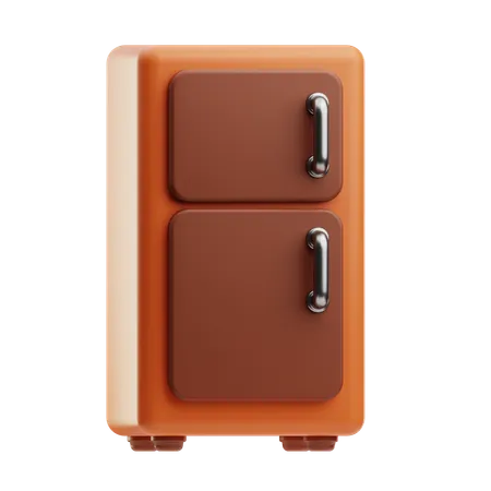 Réfrigérateur à deux portes  3D Icon