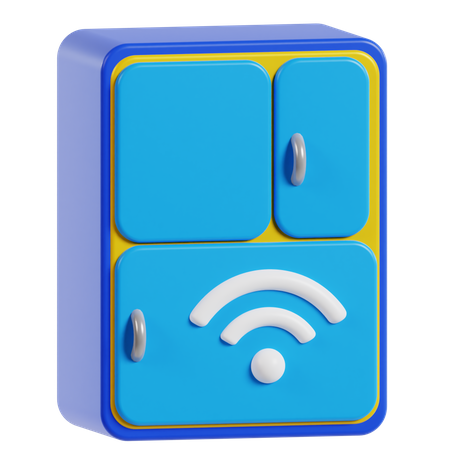 Réfrigérateur intelligent  3D Icon