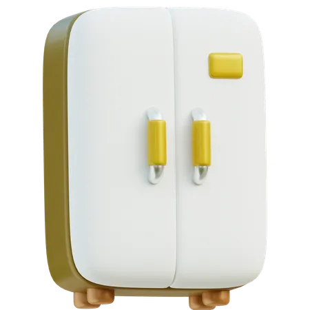Refrigerator Home Appliances 3D Icon