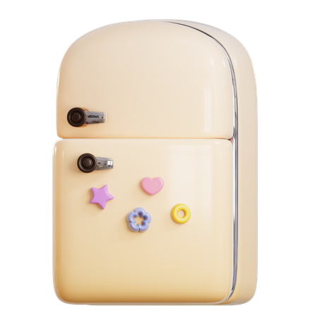 Refrigerator  3D Icon