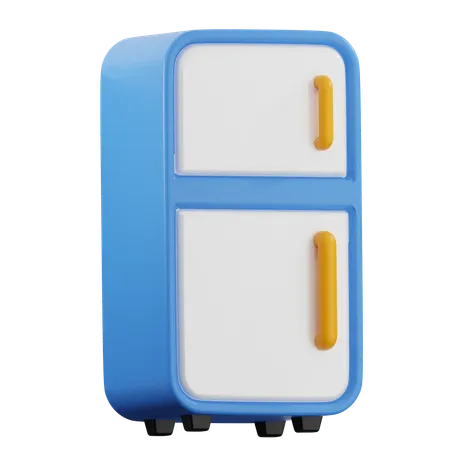 冷蔵庫  3D Icon