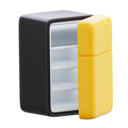 Refrigerator  3D Icon