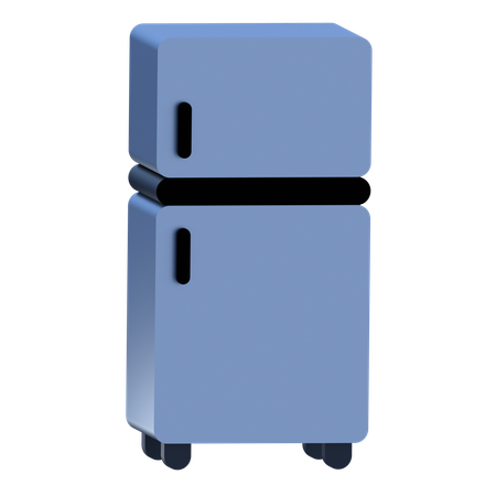 Refrigerator  3D Icon