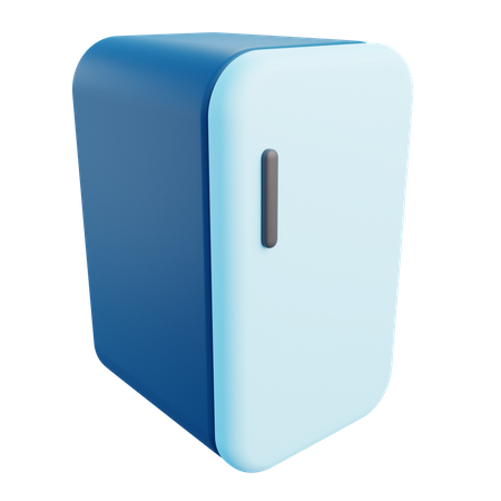 Refrigerator  3D Icon