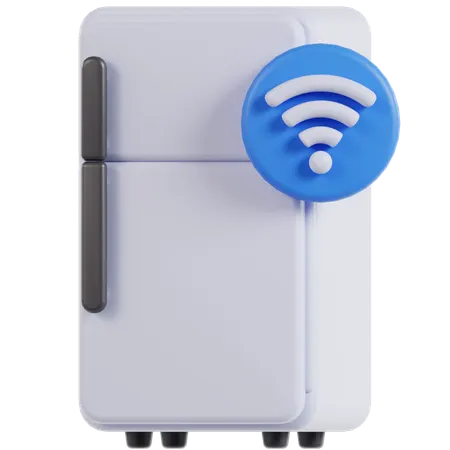 Refrigerator  3D Icon