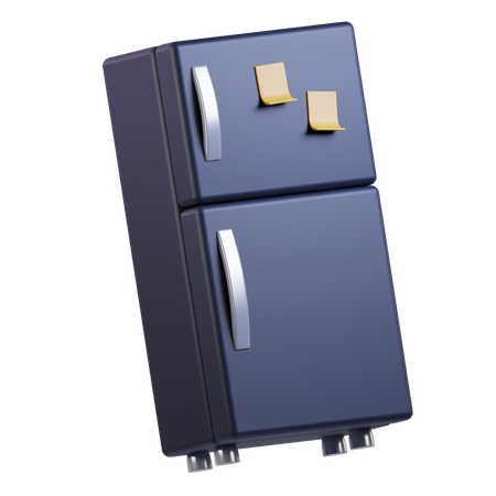 Refrigerator  3D Icon