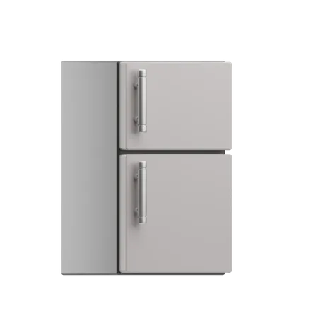 Refrigerator  3D Icon