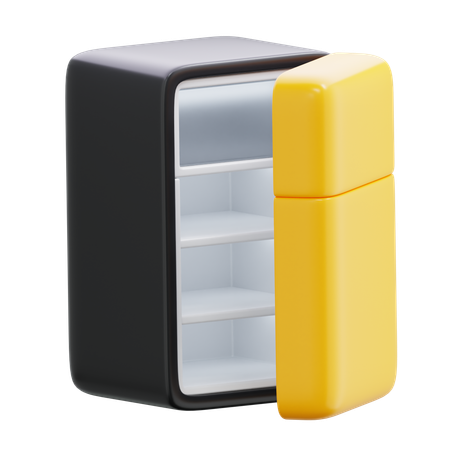Refrigerator  3D Icon