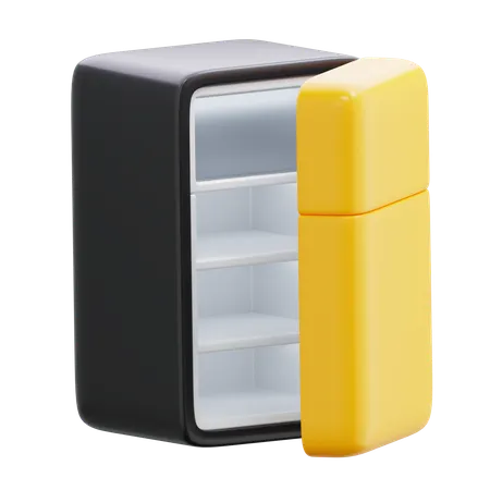 Refrigerator  3D Icon