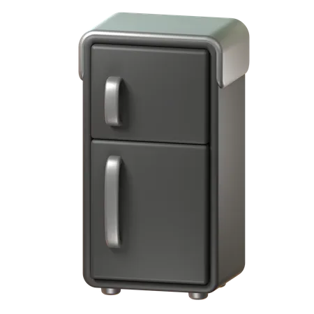 Refrigerator  3D Icon