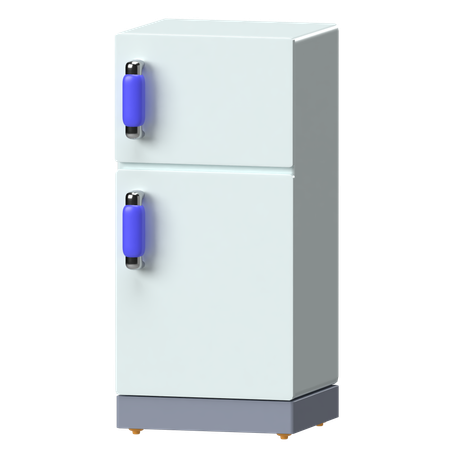 Refrigerator  3D Icon