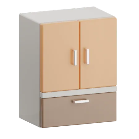 Refrigerator  3D Icon
