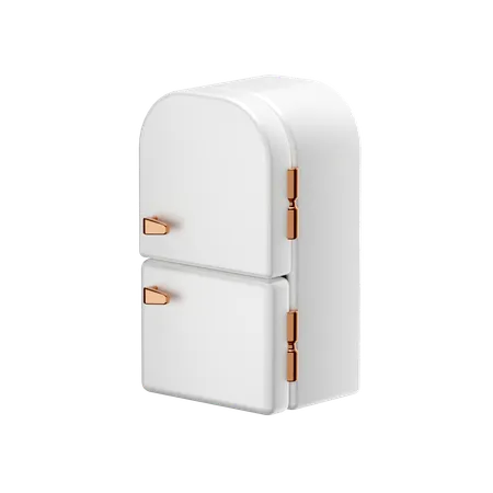 Refrigerator  3D Icon