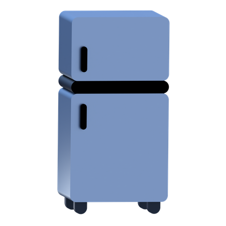 Refrigerator  3D Icon