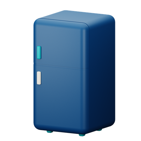 Refrigerator  3D Icon