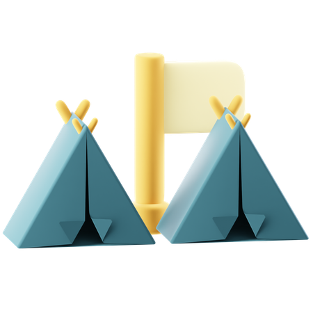 Refugee  3D Icon