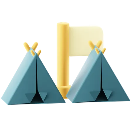 Refugee  3D Icon