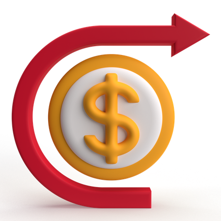 Refund  3D Icon