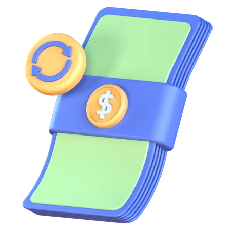 Refund  3D Icon