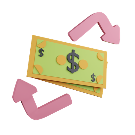 Refund  3D Icon