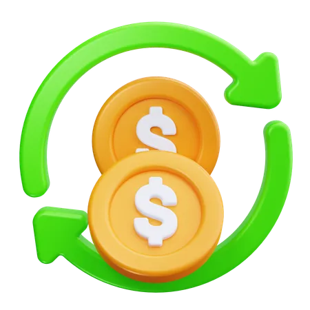 Refund  3D Icon