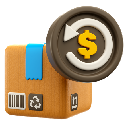 Refund  3D Icon