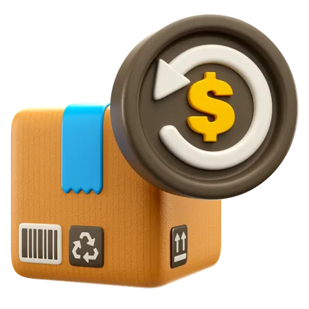 Refund  3D Icon