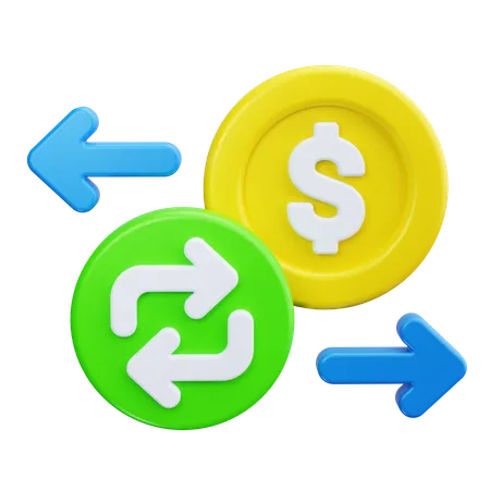 Refund Process  3D Icon