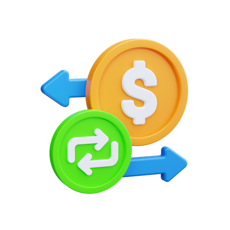 Refund Process  3D Icon