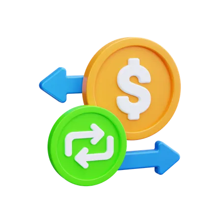 Refund Process  3D Icon