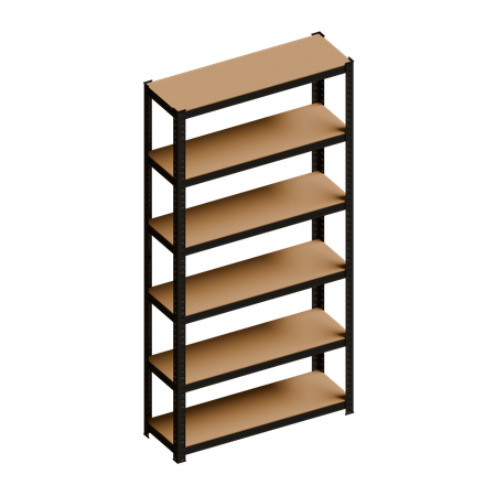 Regale aus Weichstahl  3D Icon