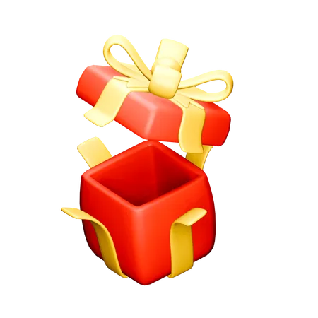 Regalo abierto  3D Icon