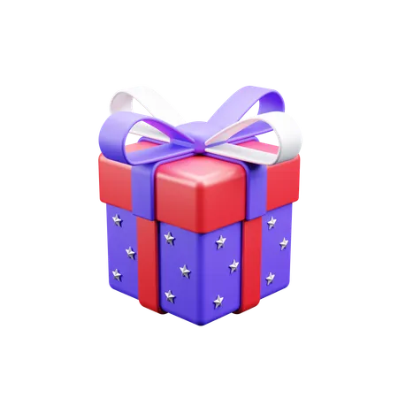 Regalo americano  3D Icon