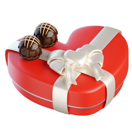 Regalo de chocolate  3D Icon