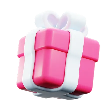 Regalo de amor  3D Icon