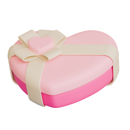 Regalo de amor  3D Icon