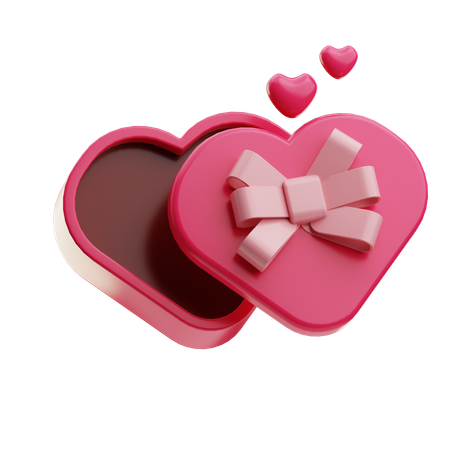 Regalo de amor  3D Icon